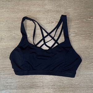 Black Sports Bra